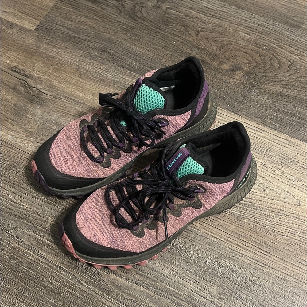 Merrell Quantum Grip Waterproof Women's Pink/Purple Outdoor Shoes Sz 6.5